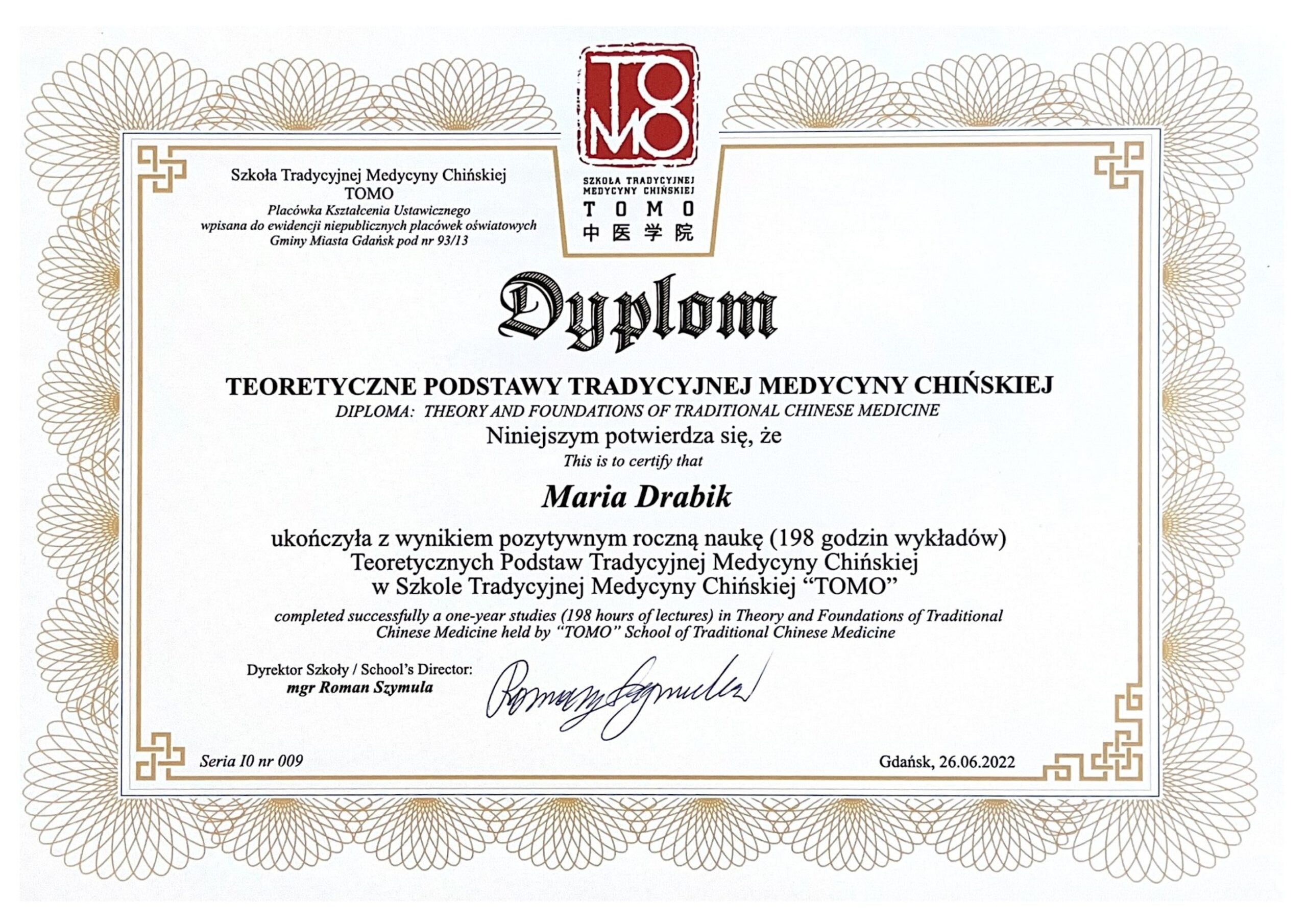 dyplom podstawy TMC